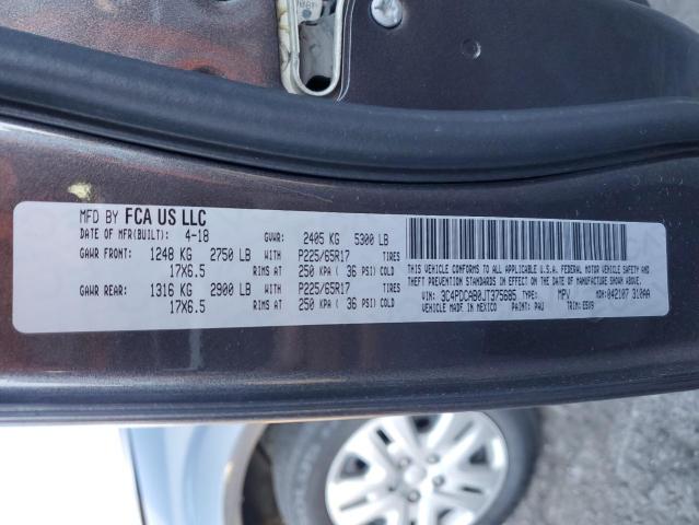 3C4PDCAB0JT375685 Dodge JOURNEY SE