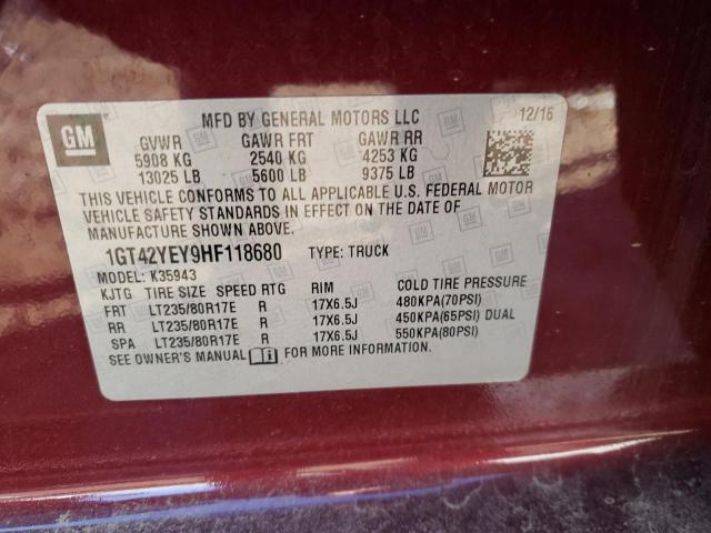1GT42YEY9HF118680 GMC Sierra K3500 Denali
