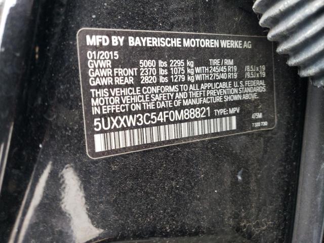 5UXXW3C54F0M88821 BMW X4 Xdrive28i