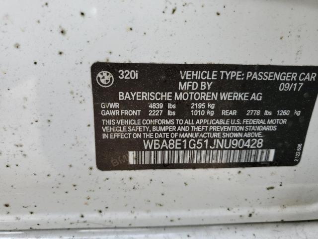 WBA8E1G51JNU90428 BMW 320 I