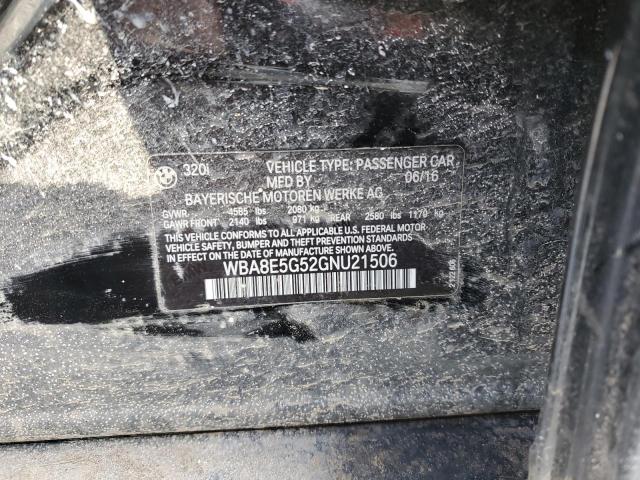 WBA8E5G52GNU21506 BMW 320 XI