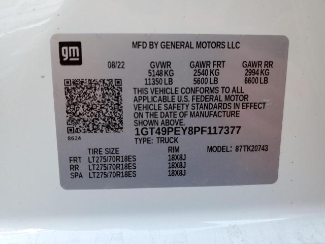 1GT49PEY8PF117377 GMC Sierra K2500 At4