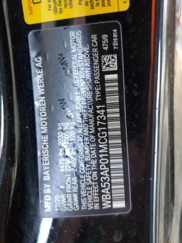 WBA53AP01MCG17341 BMW 430I