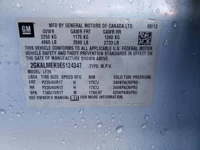 2GKALMEK9E6124347 GMC Terrain Sle