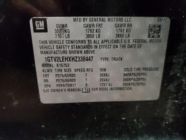 1GTV2LEHXHZ338447 GMC Sierra K1500
