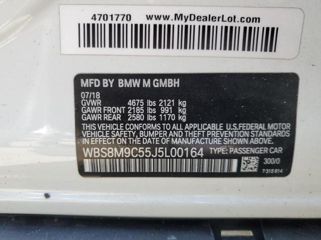 WBS8M9C55J5L00164 BMW M3