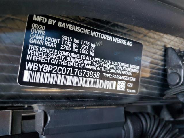WBY8P2C07L7G73838 BMW I3 Bev