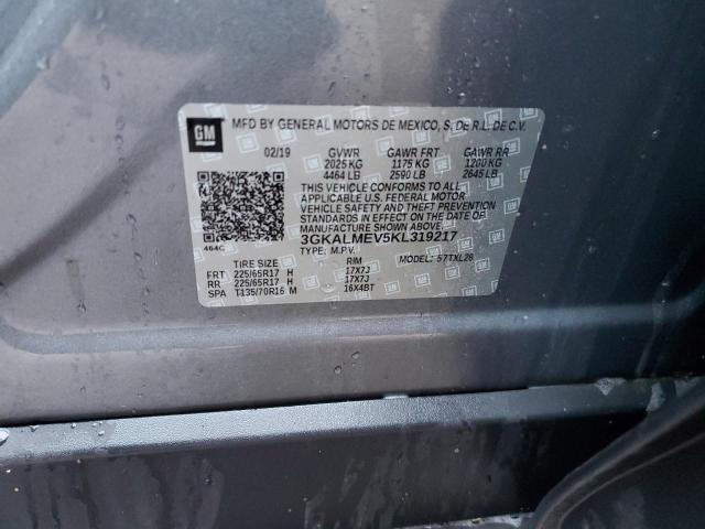 3GKALMEV5KL319217 GMC Terrain Sle
