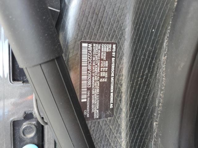WBY2Z2C58FV392883 BMW I8
