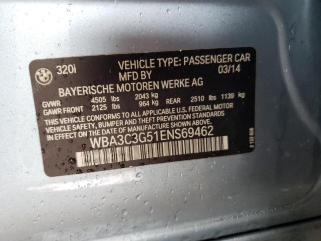 WBA3C3G51ENS69462 BMW 320 I Xdrive