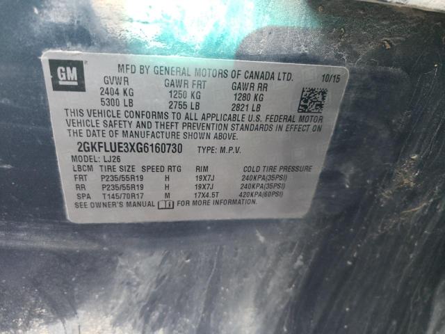 2GKFLUE3XG6160730 GMC Terrain Slt