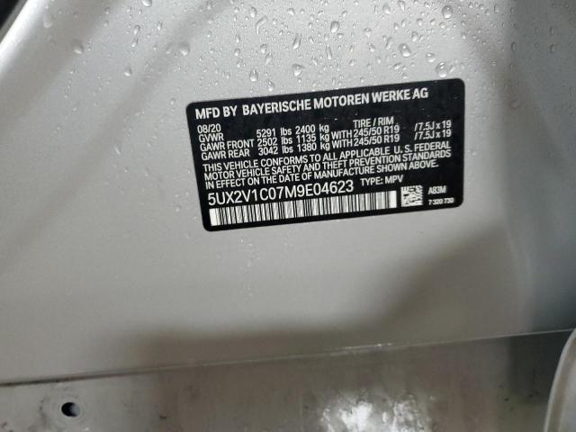 5UX2V1C07M9E04623 BMW X4 Xdrive30i