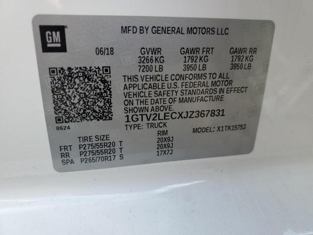 1GTV2LECXJZ367831 GMC Sierra K1500