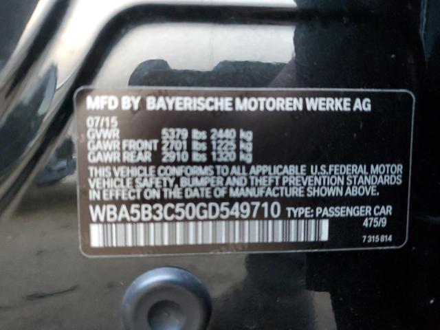 WBA5B3C50GD549710 BMW 535 XI