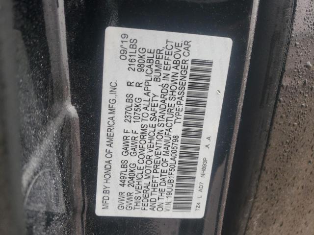 19UUB1F50LA005798 Acura Tlx Technology