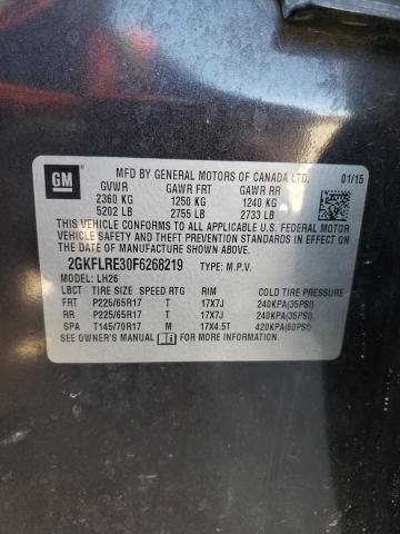 2GKFLRE30F6268219 GMC Terrain Sle