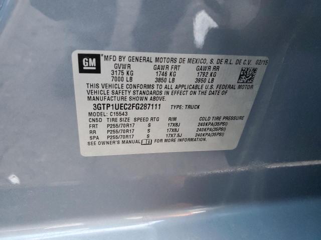 3GTP1UEC2FG287111 GMC Sierra C1500 Sle