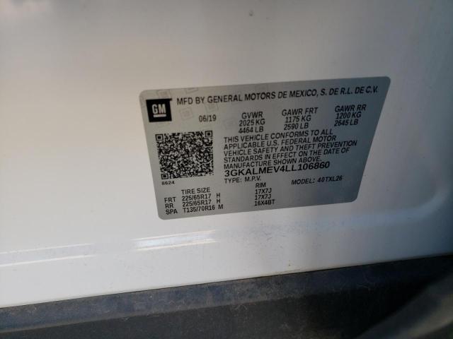3GKALMEV4LL106860 GMC Terrain Sle