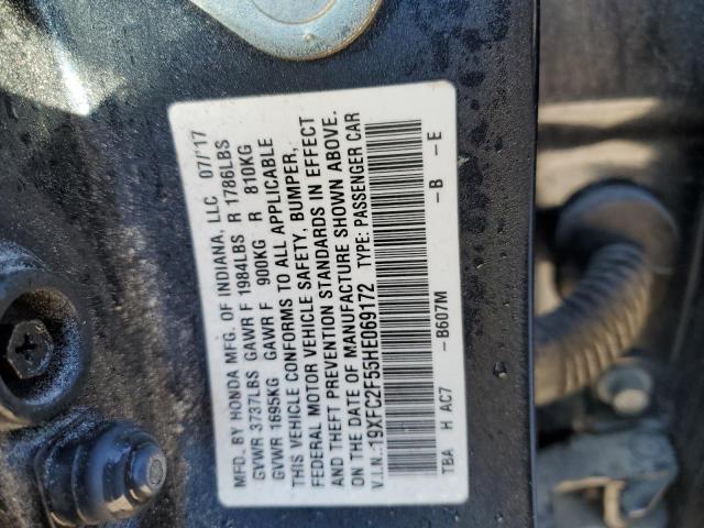 19XFC2F55HE069172 Honda Civic Lx
