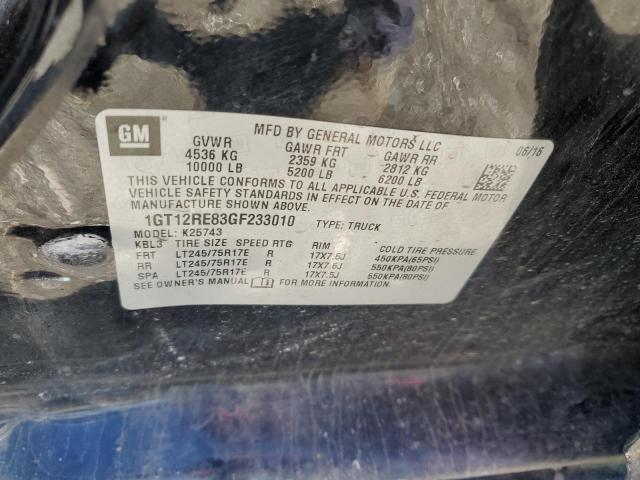1GT12RE83GF233010 GMC Sierra K2500 Heavy Duty