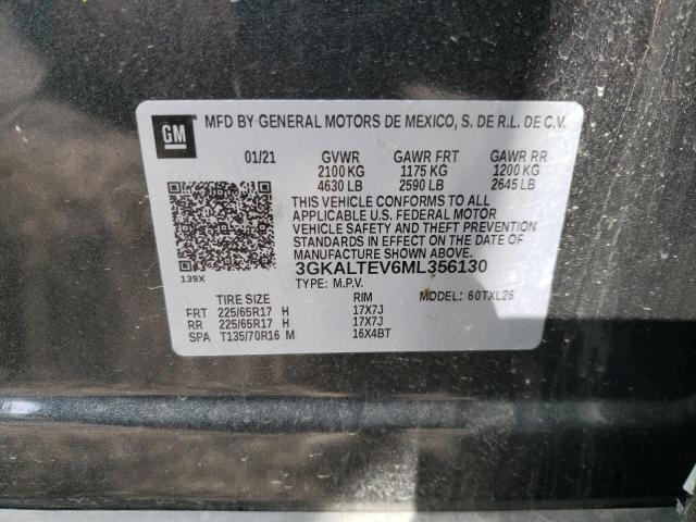 3GKALTEV6ML356130 GMC Terrain Sle