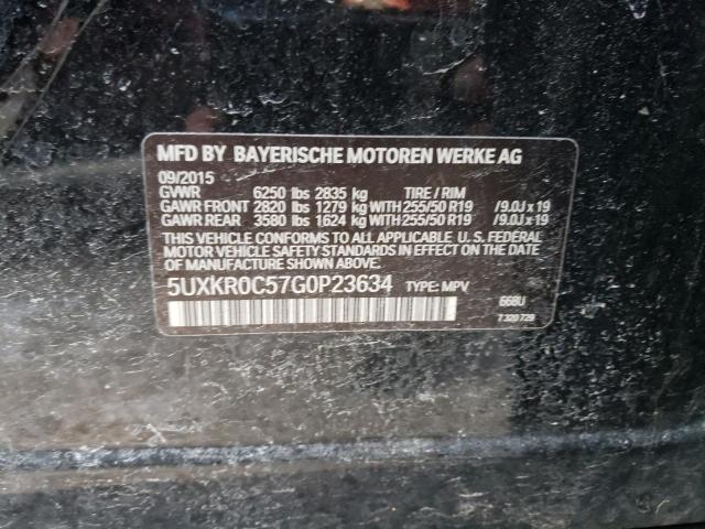 5UXKR0C57G0P23634 BMW X5 Xdrive35i