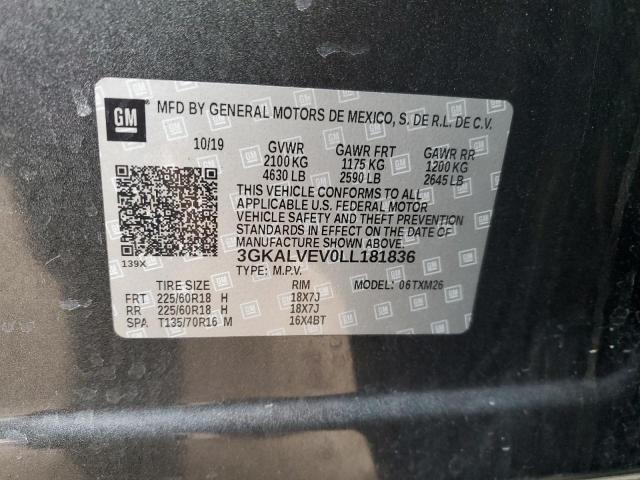 3GKALVEV0LL181836 GMC Terrain Slt