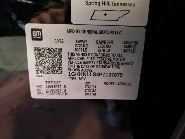 1GKKNLLS4PZ137879 GMC Acadia At4