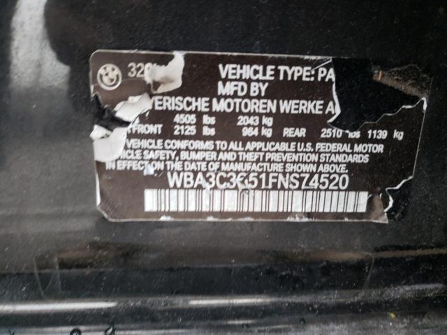 WBA3C3G51FNS74520 BMW 320 I Xdrive