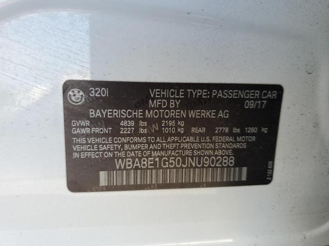 WBA8E1G50JNU90288 BMW 320 I