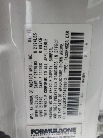 19UUB3F70FA009013 Acura Tlx Advance