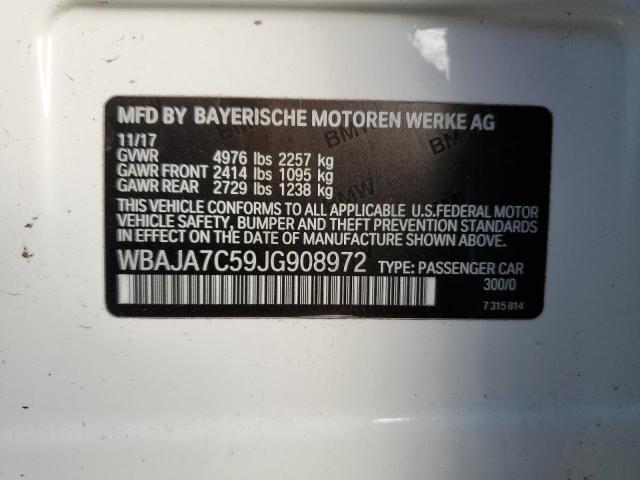WBAJA7C59JG908972 BMW 530 XI