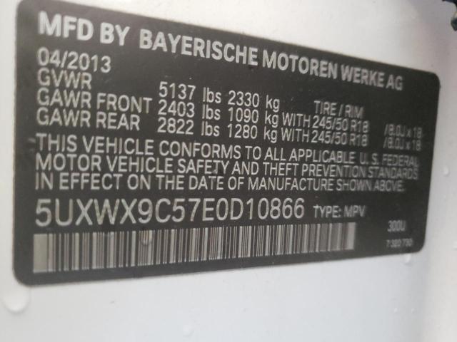 5UXWX9C57E0D10866 BMW X3 Xdrive28i