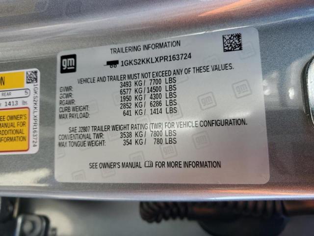 1GKS2KKLXPR163724 GMC Yukon Xl Denali Ultimate