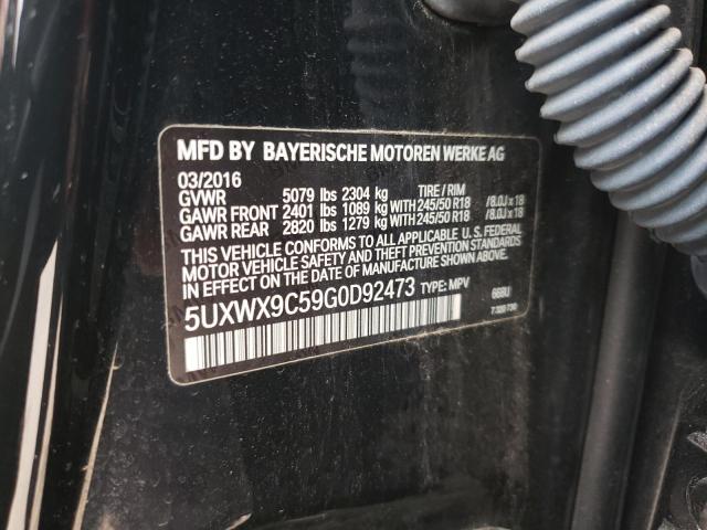 5UXWX9C59G0D92473 BMW X3 Xdrive28i