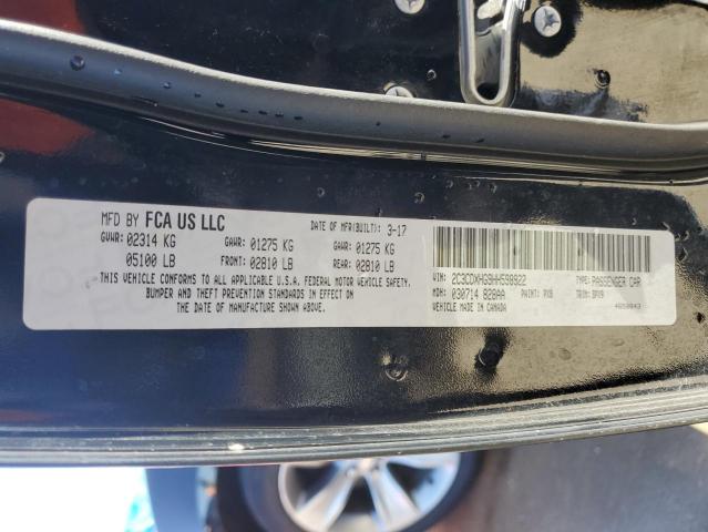 2C3CDXHG9HH598922 Dodge Charger Sxt