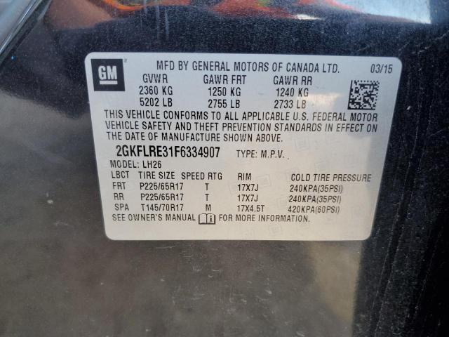 2GKFLRE31F6334907 GMC Terrain Sle