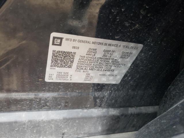 3GKALMEV3LL144645 GMC Terrain Sle
