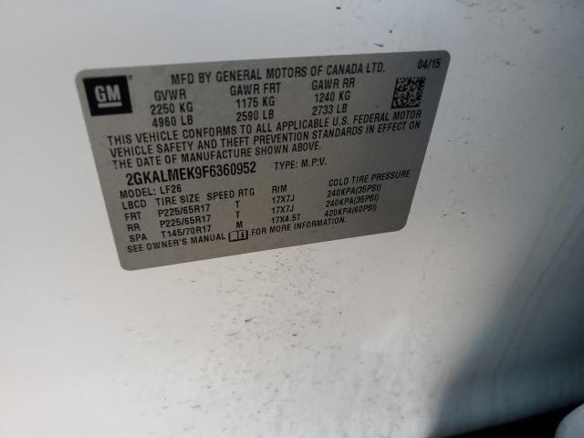 2GKALMEK9F6360952 GMC Terrain Sle