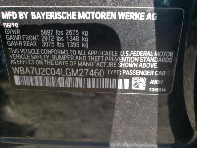 WBA7U2C04LGM27460 BMW 750 Xi
