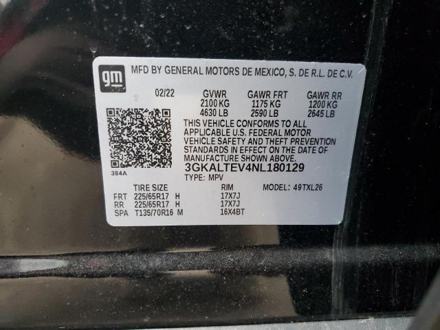 3GKALTEV4NL180129 GMC Terrain Sle