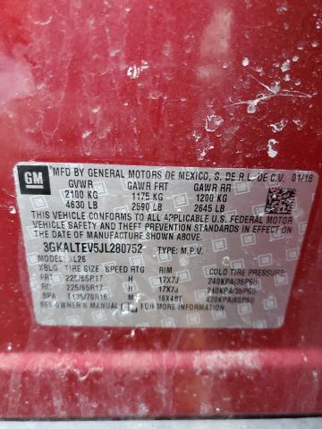 3GKALTEV5JL280752 GMC Terrain Sle