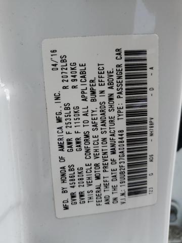 19UUB2F37GA008448 Acura TLX