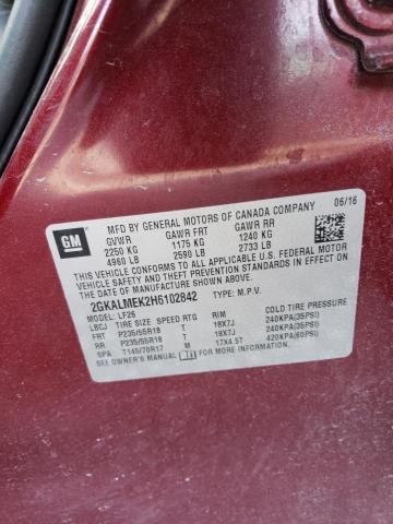 2GKALMEK2H6102842 GMC Terrain Sle