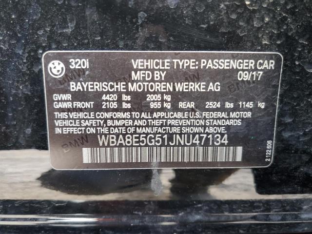 WBA8E5G51JNU47134 BMW 320 XI