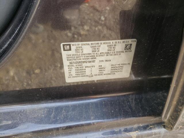3GTU2UEC8FG194187 GMC Sierra K1500 Sle