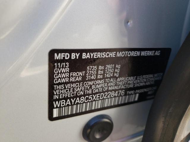 WBAYA8C5XED228476 BMW 750 I
