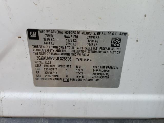 3GKALMEV9JL326606 GMC Terrain Sle