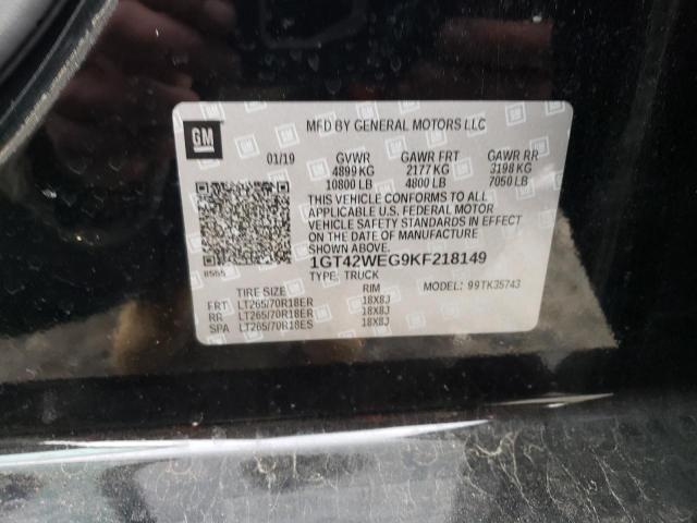 1GT42WEG9KF218149 GMC Sierra K3500 Denali