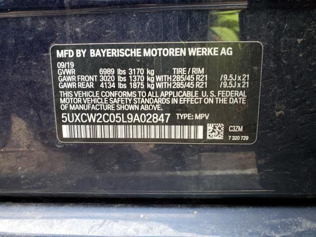 5UXCW2C05L9A02847 BMW X7 Xdrive40i